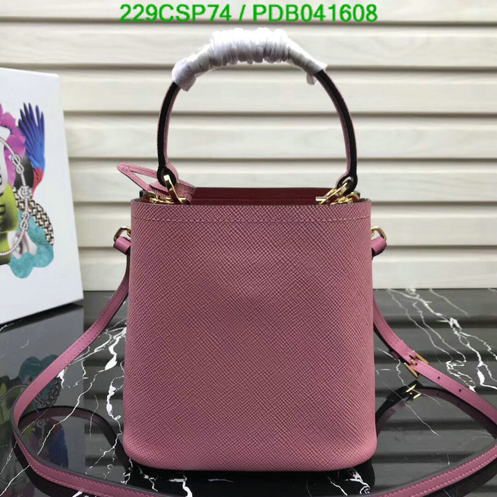 Prada Bag-(Mirror)-Diagonal-,Code: PDB041608,$: 229USD