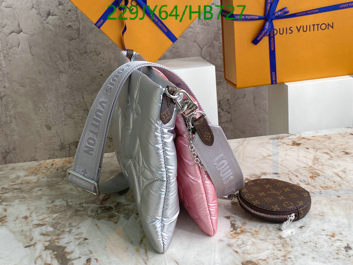 LV Bags-(Mirror)-New Wave Multi-Pochette-,Code: HB727,$: 229USD