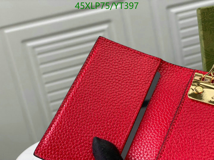 Gucci Bag-(4A)-Wallet-,Code: YT397,$: 45USD