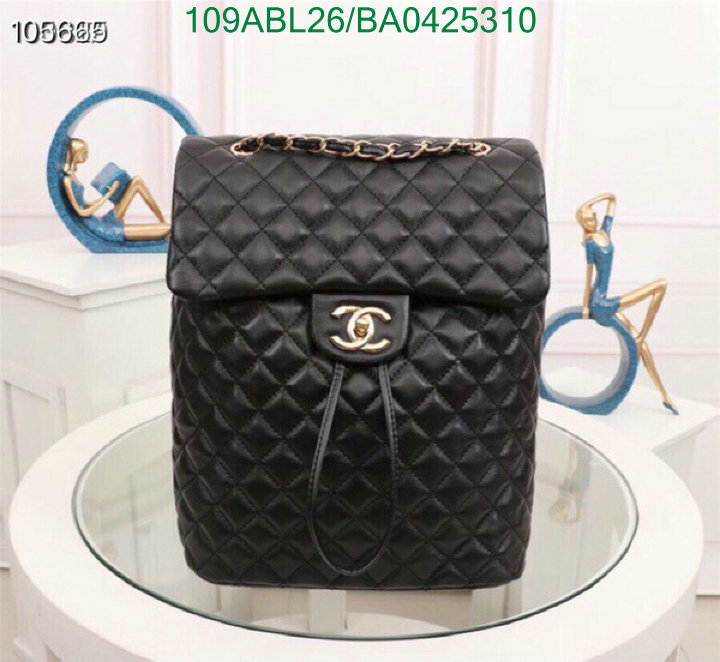 Chanel Bags ( 4A )-Backpack-,Code: BA04252310,$: 109USD