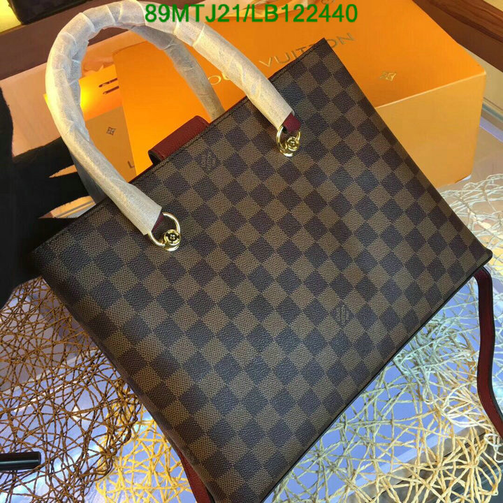 LV Bags-(4A)-Handbag Collection-,Code: LB122440,$: 89USD