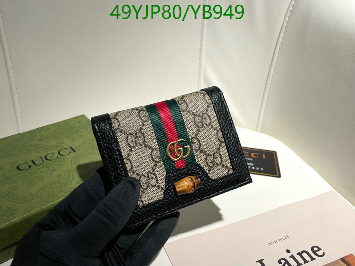 Gucci Bag-(4A)-Wallet-,Code: YT949,$: 49USD