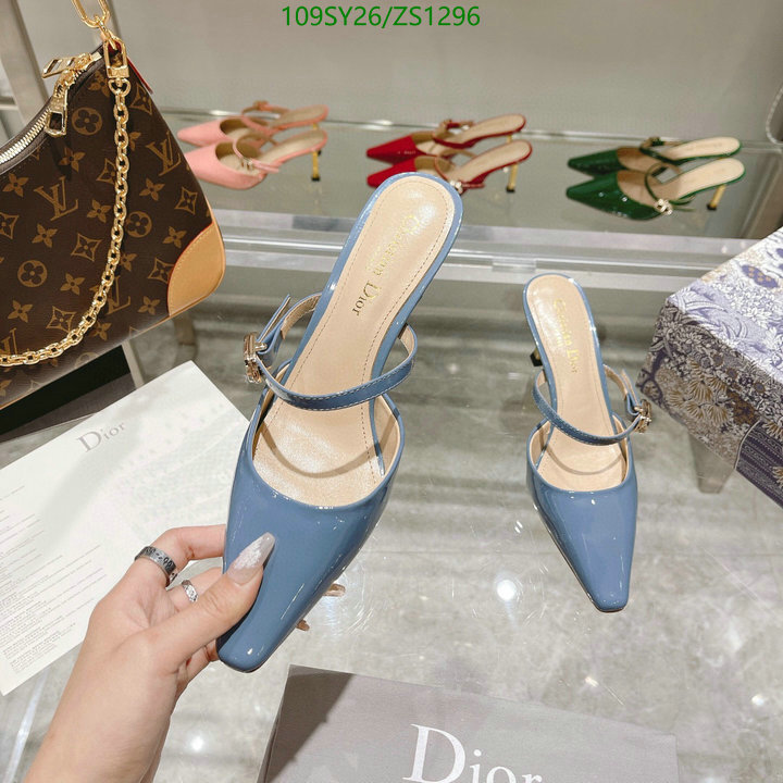 Women Shoes-Dior,Code: ZS1296,$: 109USD