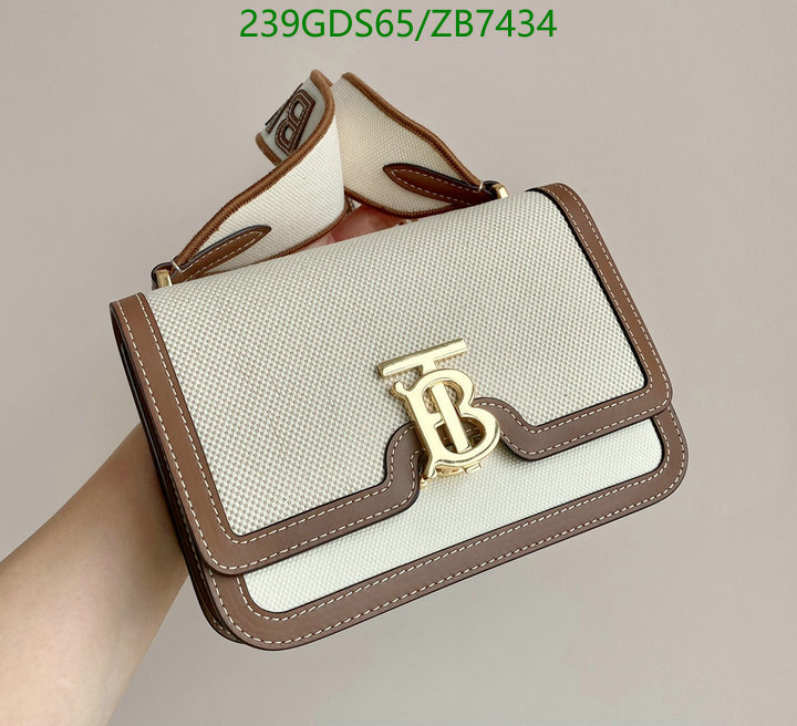 Burberry Bag-(Mirror)-Diagonal-,Code: ZB7434,$: 239USD