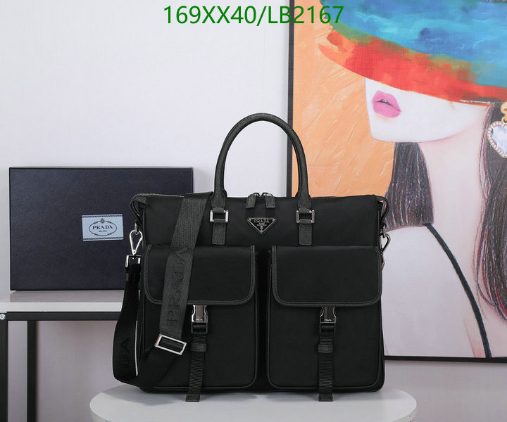 Prada Bag-(Mirror)-Handbag-,Code: LB2167,$: 169USD