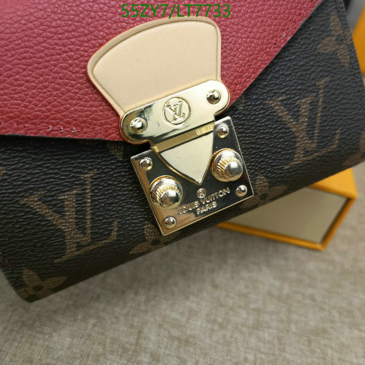 LV Bags-(4A)-Wallet-,Code: LT7733,$: 55USD