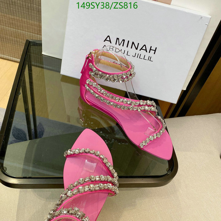 Women Shoes-Aminah Abdul Jillil, Code: ZS816,$: 149USD