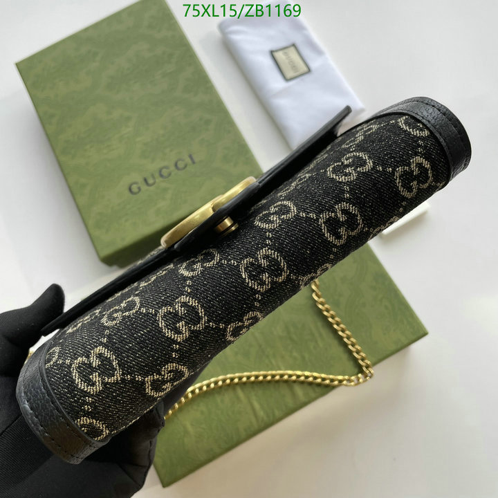 Gucci Bag-(4A)-Marmont,Code: ZB1169,$: 75USD