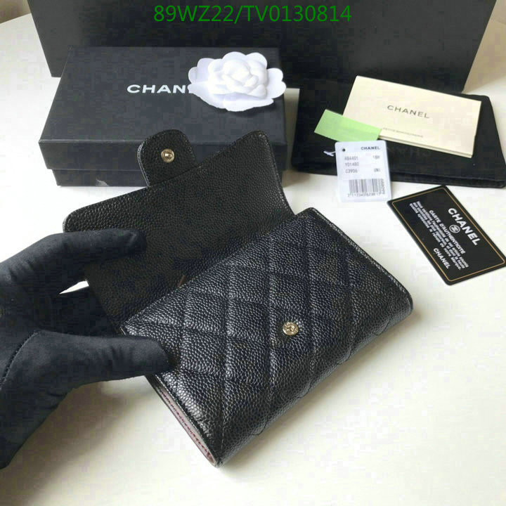 Chanel Bags ( 4A )-Wallet-,Code: TV0130814,$: 89USD