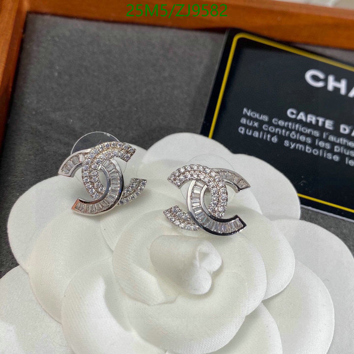 Jewelry-Chanel,Code: ZJ9582,$: 25USD