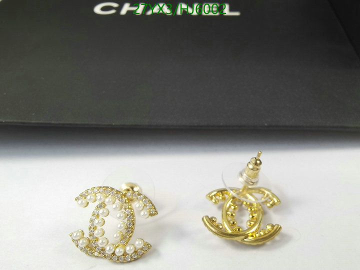 Jewelry-Chanel,Code: HJ6002,$: 27USD