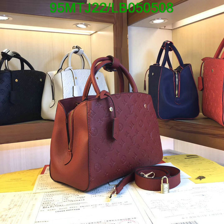 LV Bags-(4A)-Handbag Collection-,Code: LB050508,$: 95USD