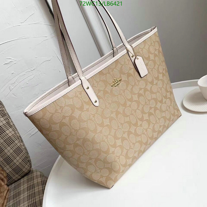 Coach Bag-(4A)-Tote-,Code: LB6421,$: 72USD