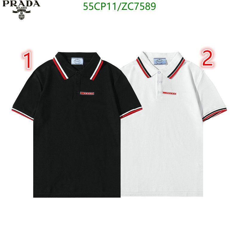 Clothing-Prada, Code: ZC7589,$: 55USD