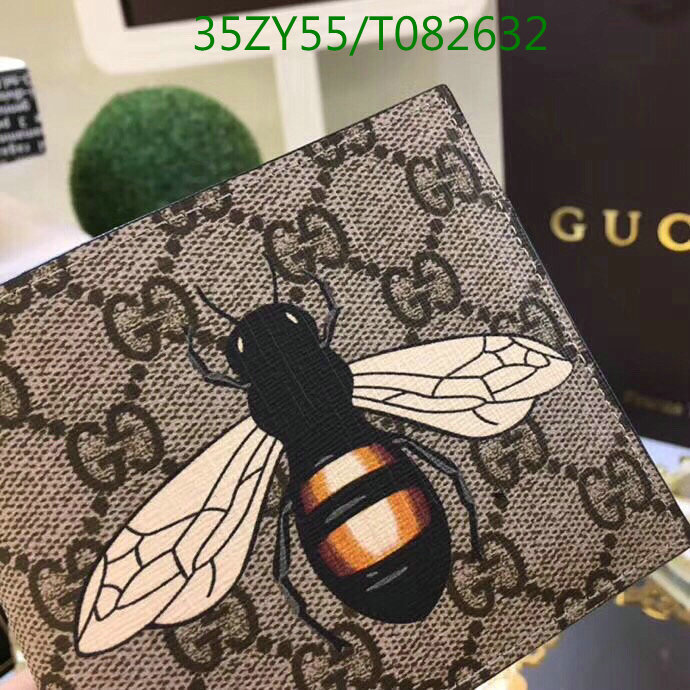 Gucci Bag-(4A)-Wallet-,Code: T082632,$:35USD