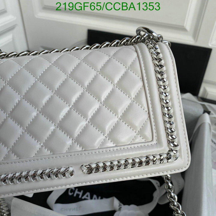 Chanel Bags -(Mirror)-Le Boy,Code: CCBA1353,$: 219USD