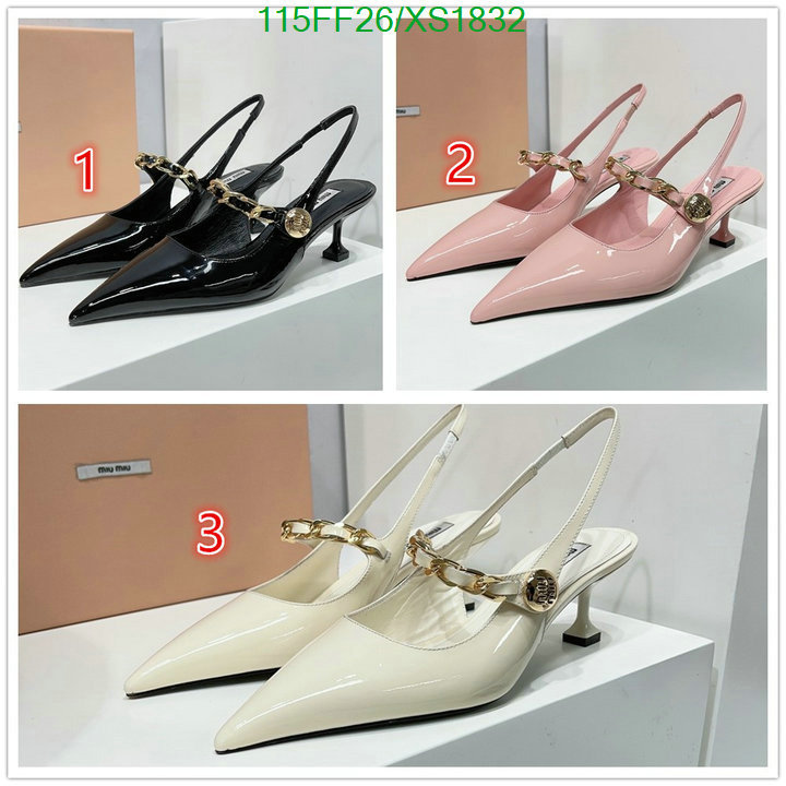 Women Shoes-Miu Miu, Code: XS1832,$: 115USD