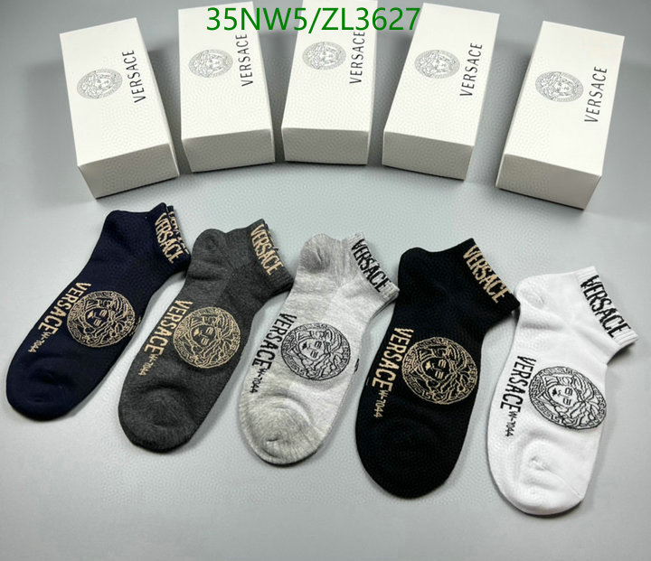 Sock-Versace, Code: ZL3627,$: 35USD