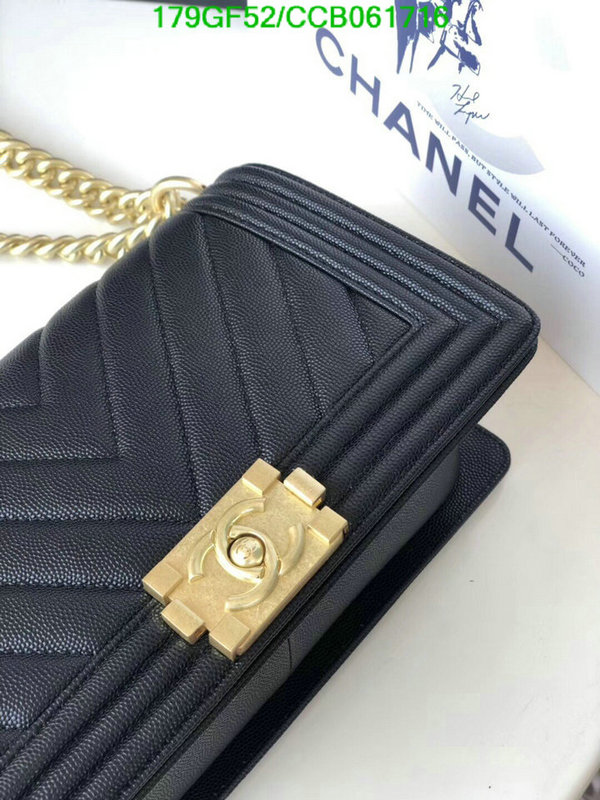 Chanel Bags -(Mirror)-Le Boy,Code: CCB061716,$: 179USD