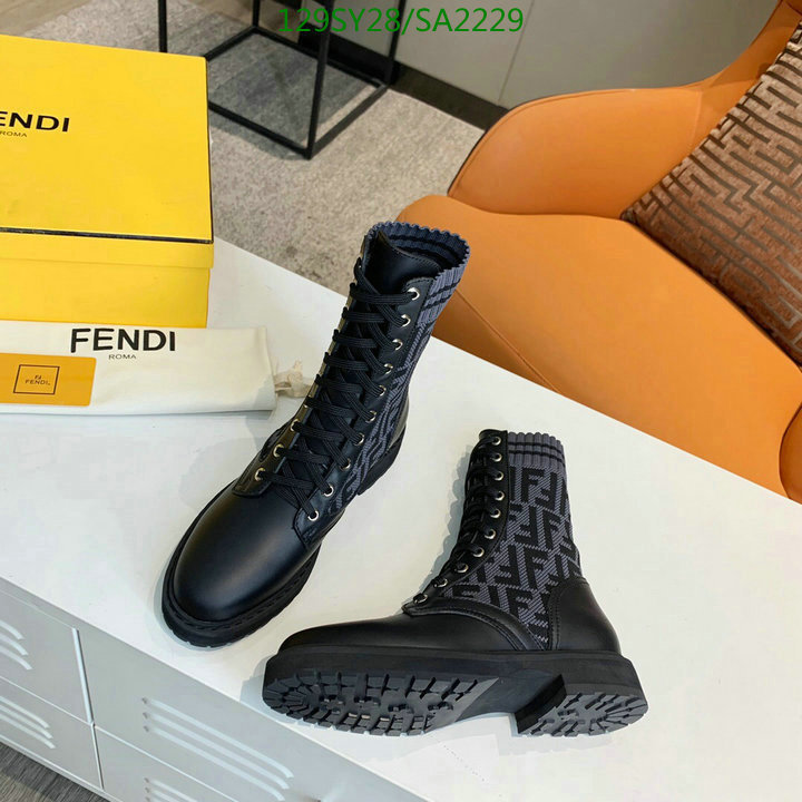 Women Shoes-Fendi, Code: SA2229,$: 129USD