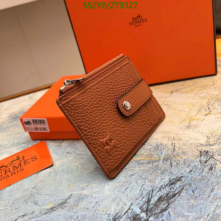 Hermes Bag-(4A)-Wallet-,Code: ZT9327,$: 55USD