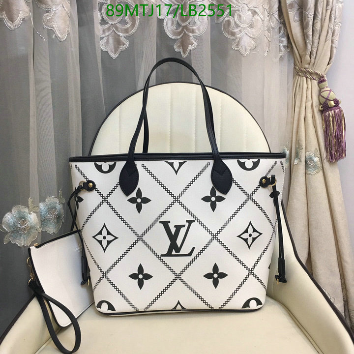 LV Bags-(4A)-Neverfull-,Code: LB2551,$: 89USD