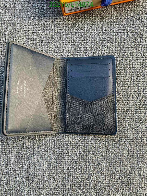 LV Bags-(4A)-Wallet-,Code: LT4874,$: 35USD