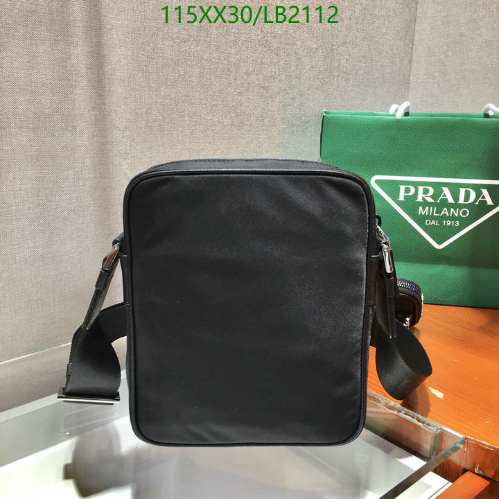 Prada Bag-(Mirror)-Diagonal-,Code: LB2112,$: 115USD