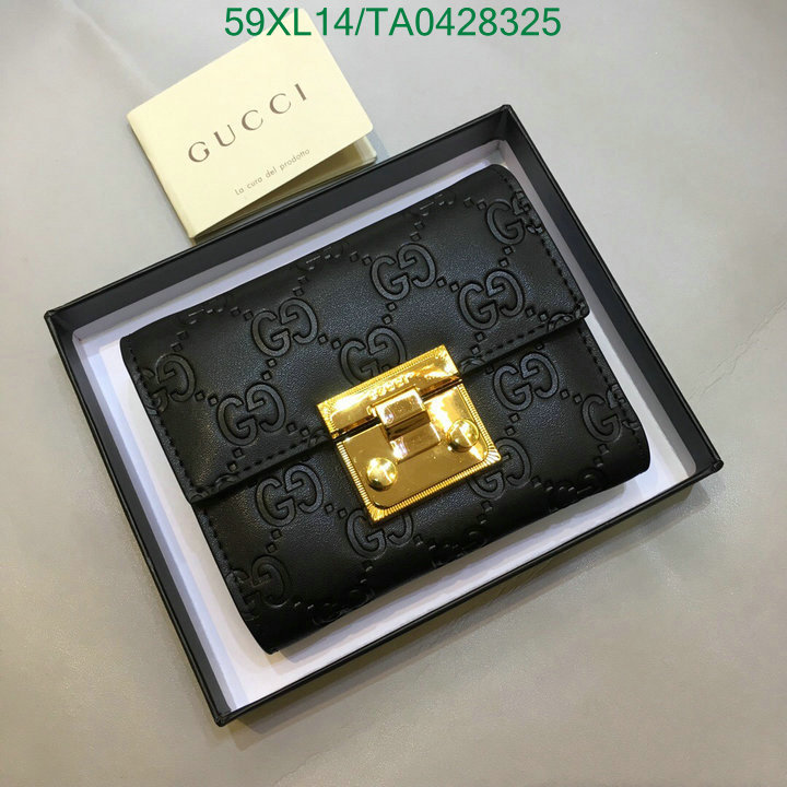 Gucci Bag-(4A)-Wallet-,Code:TA0428325,$: 59USD