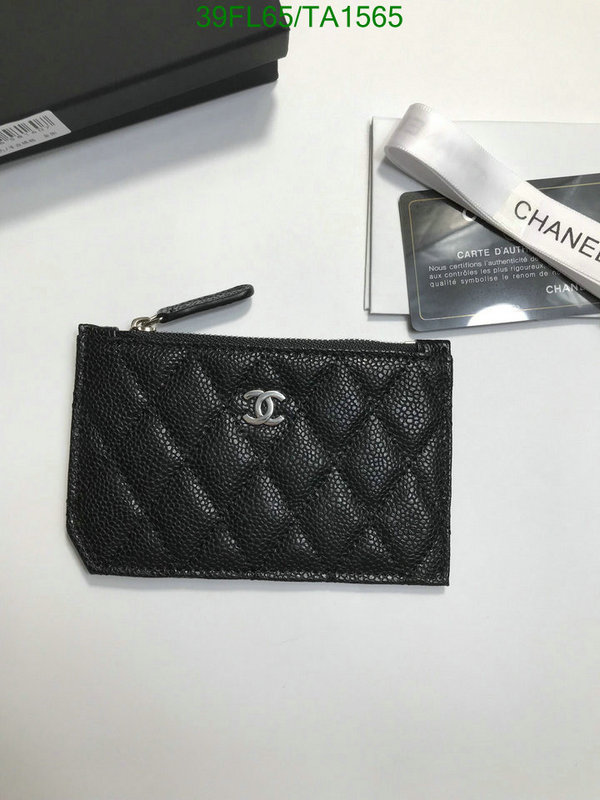Chanel Bags ( 4A )-Wallet-,Code: TA1565,$: 39USD
