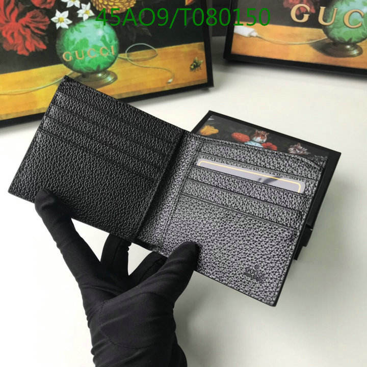 Gucci Bag-(4A)-Wallet-,Code: T080150,$:45USD