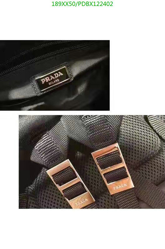 Prada Bag-(Mirror)-Backpack-,Code: PDBX102402,$: 189USD