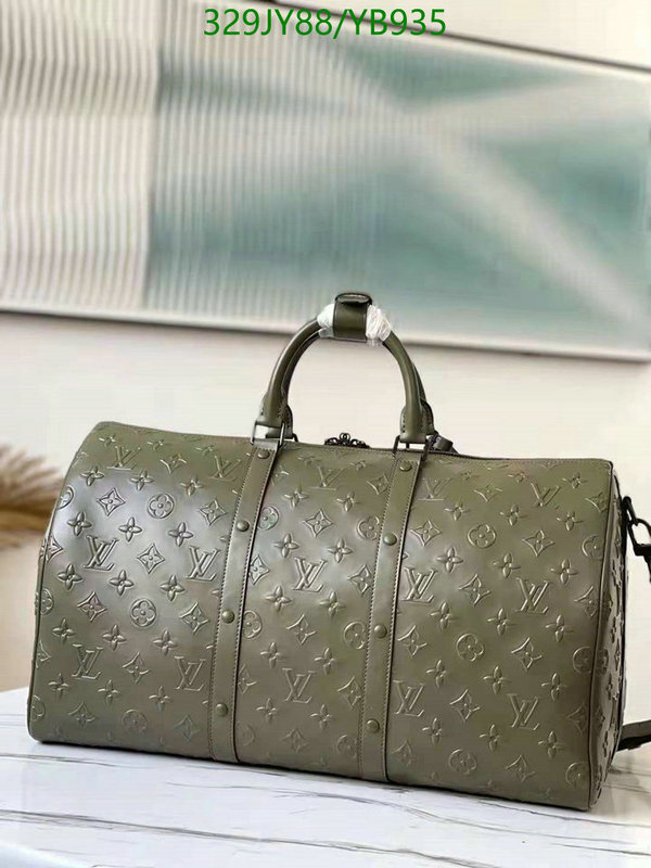 LV Bags-(Mirror)-Keepall BandouliRe 45-50-,Code: YB935,$: 329USD