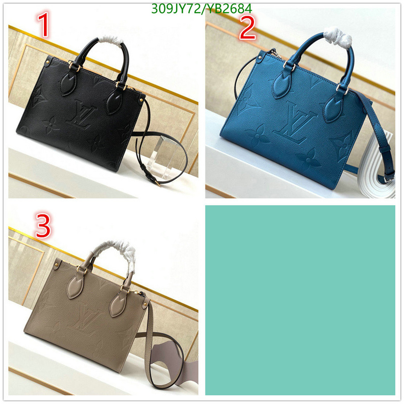 LV Bags-(Mirror)-Handbag-,Code: YB2684,$: 309USD