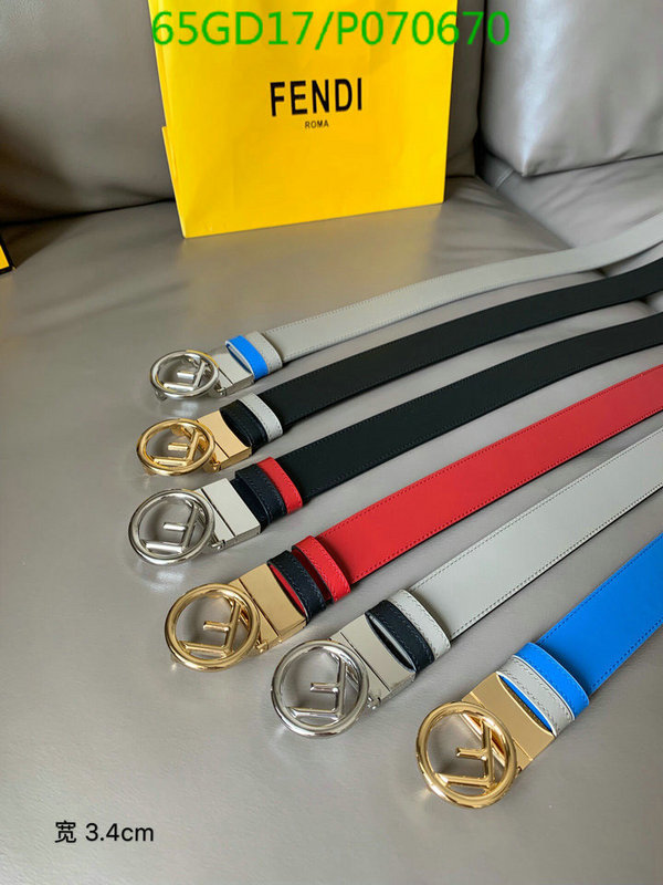 Belts-Fendi, Code: P070670,$: 65USD