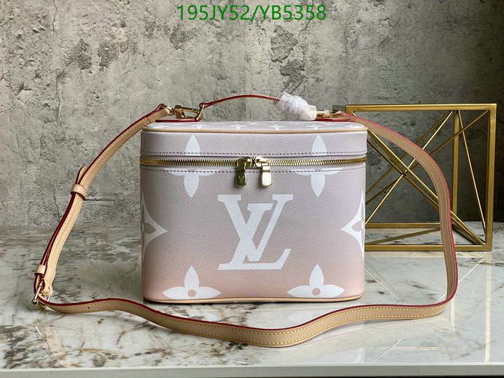 LV Bags-(Mirror)-Vanity Bag-,Code: YB5358,$: 195USD