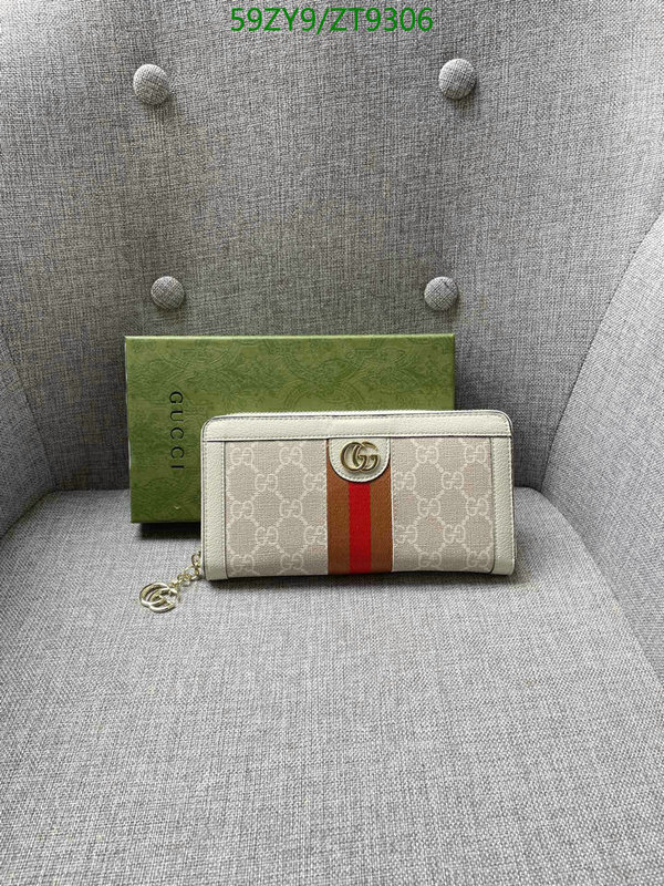 Gucci Bag-(4A)-Wallet-,Code: ZT9306,$: 59USD