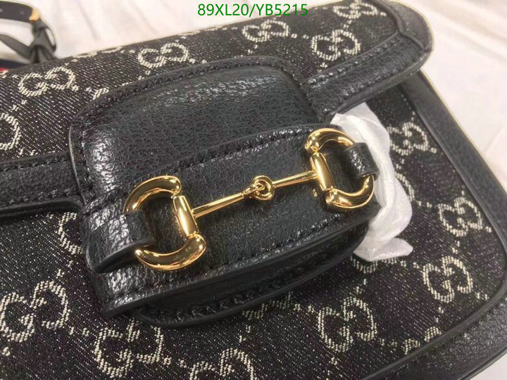 Gucci Bag-(4A)-Horsebit-,Code: YB5215,$: 89USD