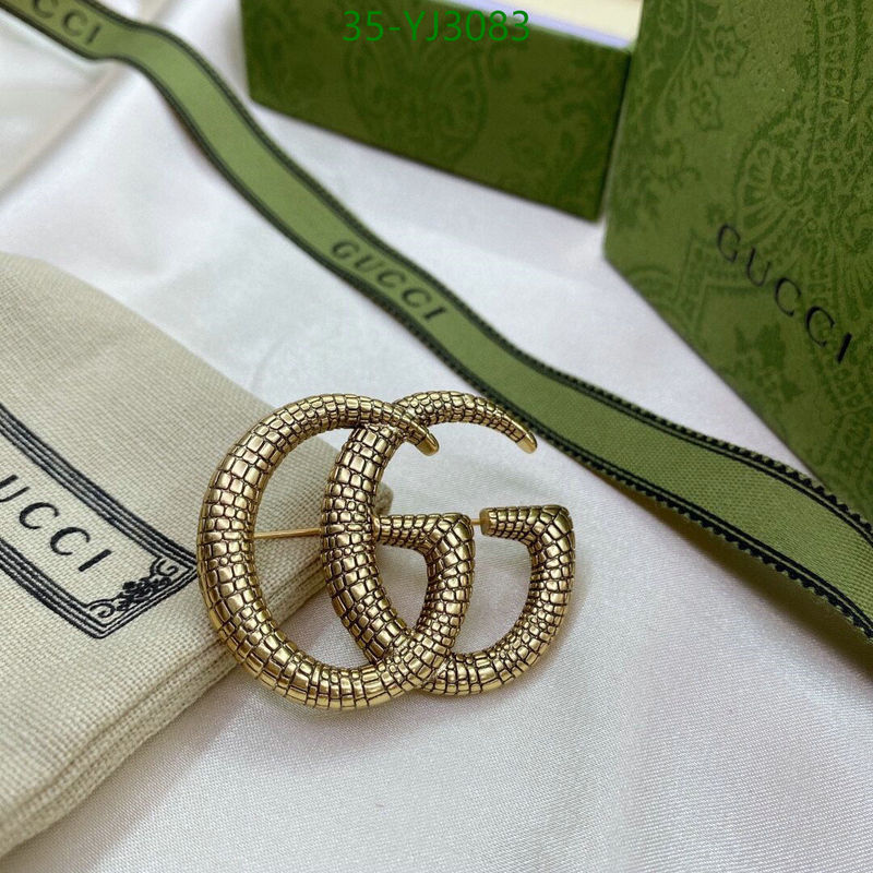 Jewelry-Gucci,-Code YJ3083,$: 35USD