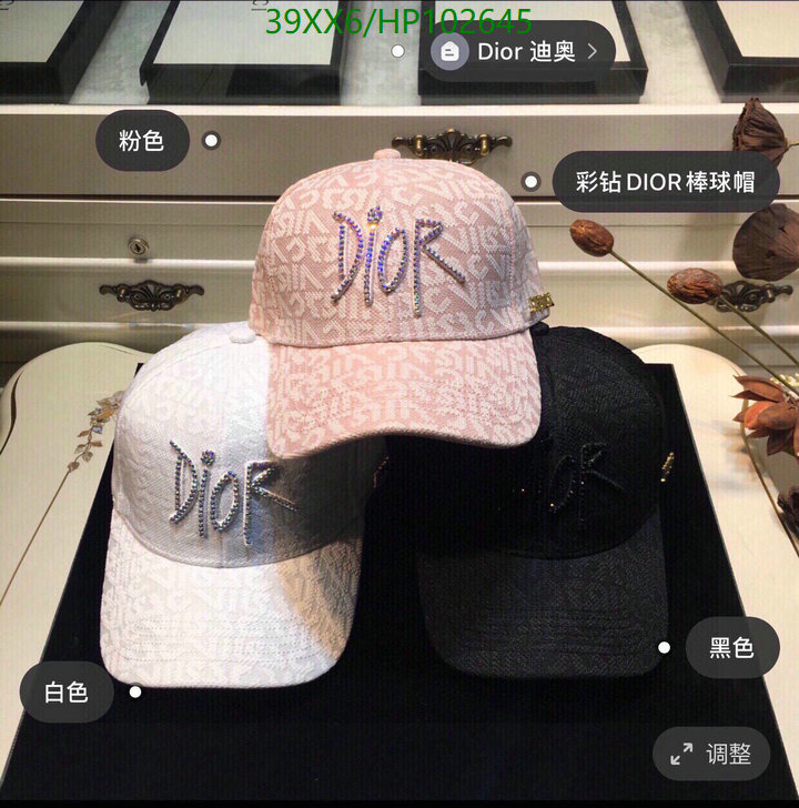 Cap -(Hat)-Dior, Code: HP102645,$: 39USD