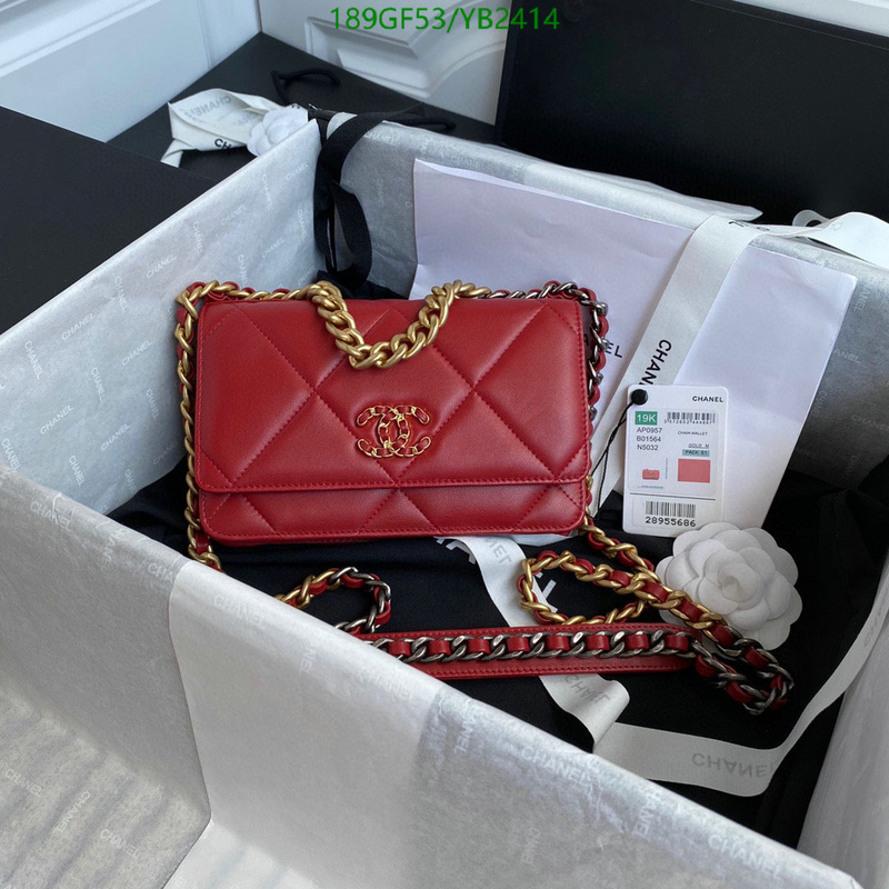 Chanel Bags -(Mirror)-Diagonal-,Code: YB2414,$: 189USD