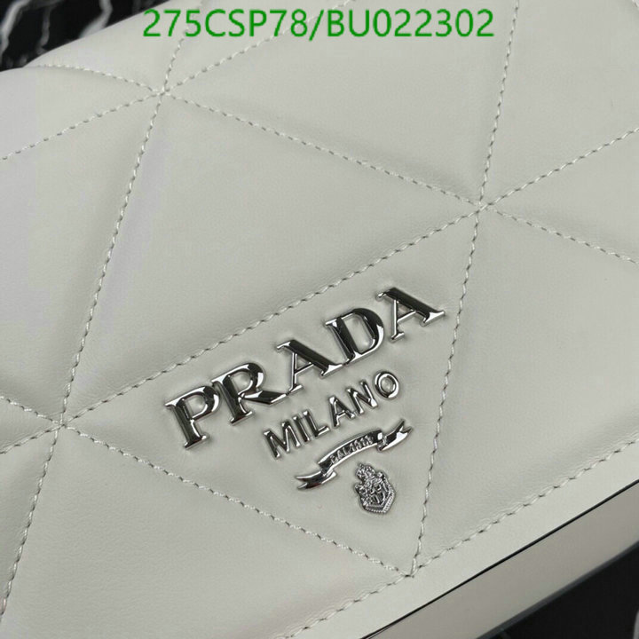 Prada Bag-(Mirror)-Diagonal-,Code: BU022302,$: 275USD