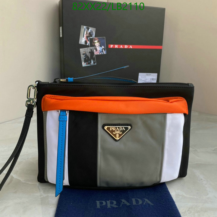 Prada Bag-(Mirror)-Diagonal-,Code: LB2110,$: 82USD