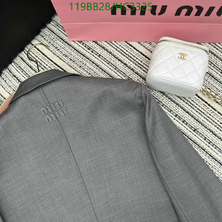 Clothing-MIUMIU, Code: HC3325,$: 119USD