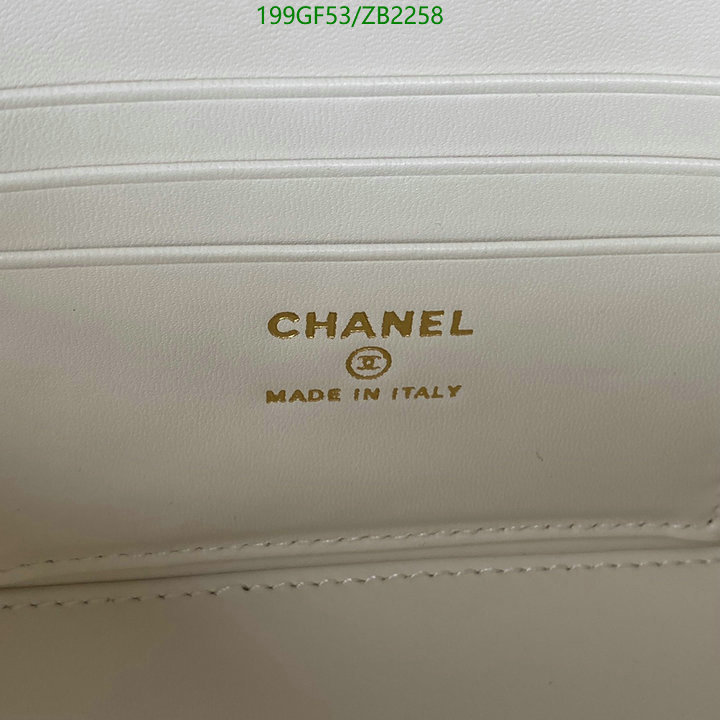 Chanel Bags -(Mirror)-Vanity--,Code: ZB2258,$: 199USD