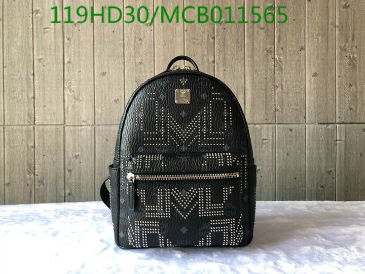 MCM Bag-(Mirror)-Backpack-,Code: MCB011565,$:119USD