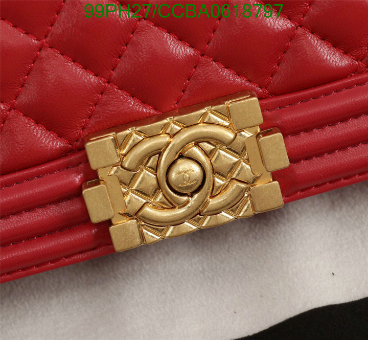 Chanel Bags ( 4A )-Le Boy,Code: CCBA0618797,$: 99USD