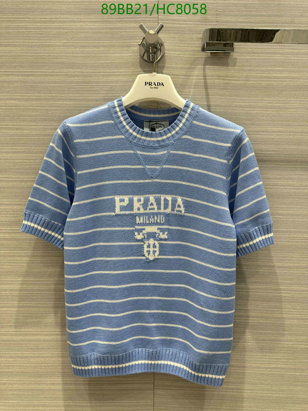 Clothing-Prada, Code: HC8058,$: 89USD