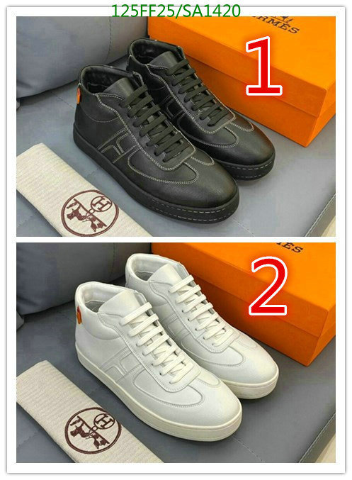 Men shoes-Hermes, Code: SA1420,$: 125USD