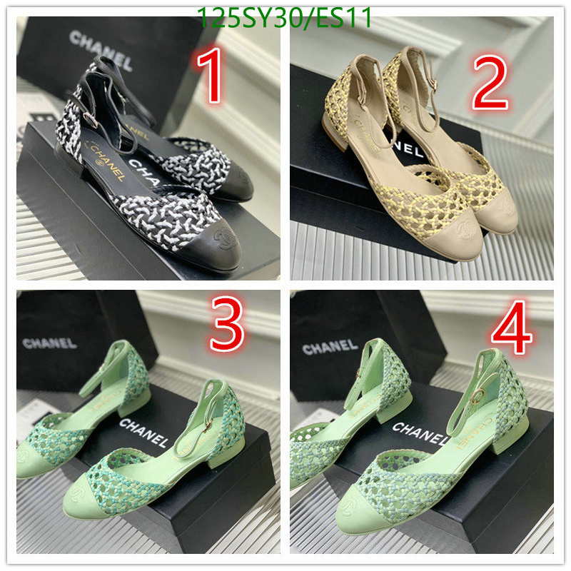 Women Shoes-Chanel, Code: ES11,$: 125USD